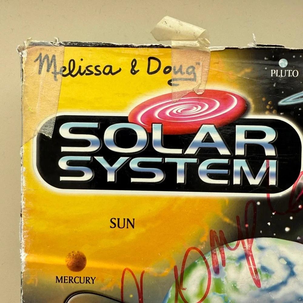 MELISSA & DOUG SOLAR SUSTEM JUMBO JIGSAW PUZZLE AGES 3+ (2 x 3 Feet) 48 PIECE